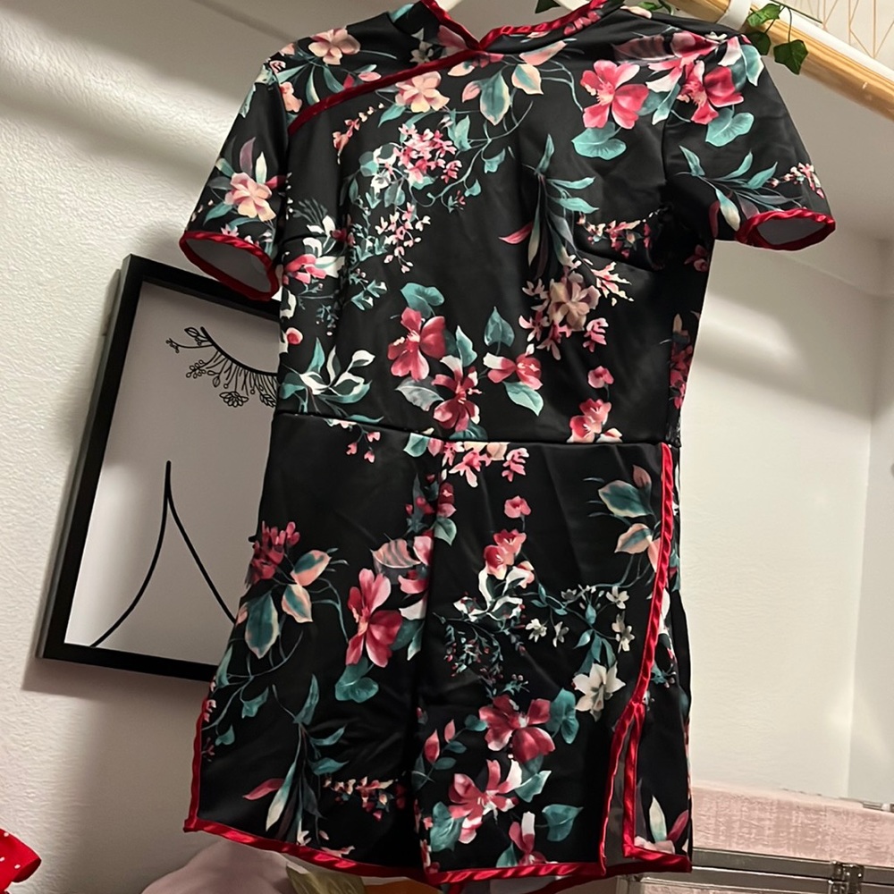 Floral romper from fashion nova